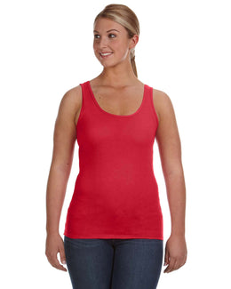 Anvil Ladies Lightweight Tank 882L | Red - Front