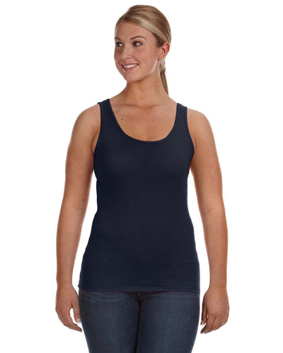 Anvil Ladies Lightweight Tank 882L | Navy - Front