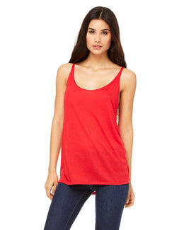 Bella+Canvas Ladies Slouchy Tank 8838 | Red - Front