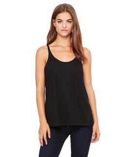 Bella+Canvas Ladies Slouchy Tank 8838 | Black - Front