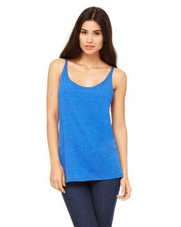 Bella+Canvas Ladies Slouchy Tank 8838 | Tr Royal Tribld - Front