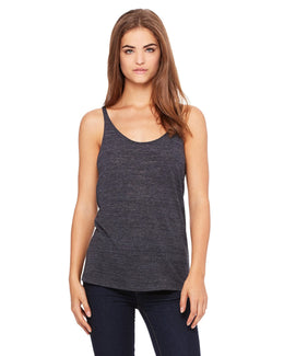 Bella+Canvas Ladies Slouchy Tank 8838 | Chrcl Black Slub - Front