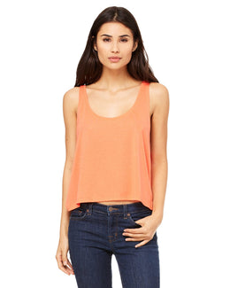 Bella+Canvas Ladies Boxy Tank 8880 | Coral - Front
