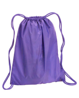 Liberty Bags Large Drawstring Backpack 8882 | Lavender - Front