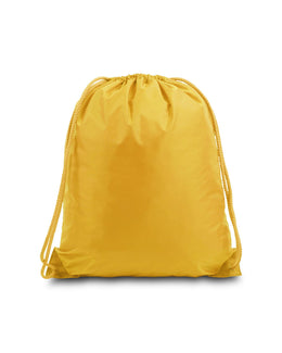 Liberty Bags Large Drawstring Backpack 8882 | Golden Yellow - Front