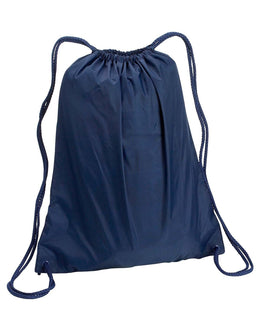 Liberty Bags Large Drawstring Backpack 8882 | Navy - Front