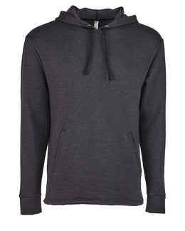 Next Level Unisex PCH Pullover Hoodie 9300 | Heather Black - Front