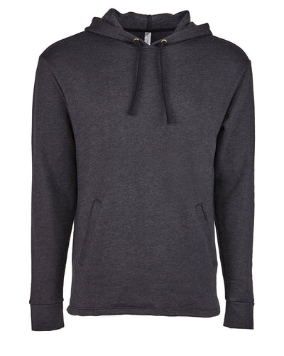 Next Level Unisex PCH Pullover Hoodie 9300 | Heather Black - Front