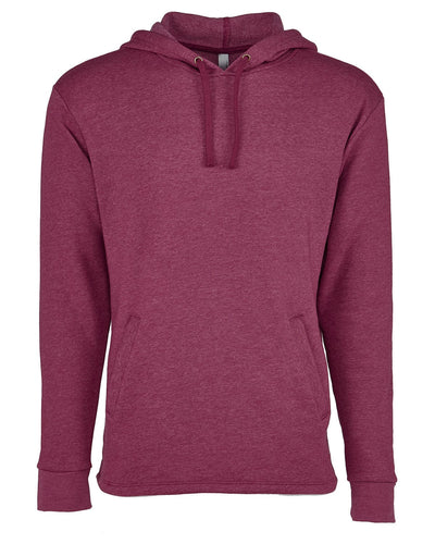 Next Level Unisex PCH Pullover Hoodie 9300 | Heather Maroon - Front