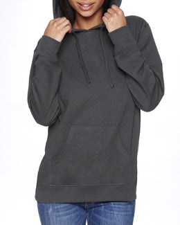 Next Level Unisex French Terry Pullover Hoodie 9301 | Hvy Mtl/ Hvy Mtl - Front
