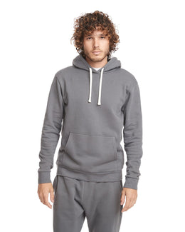 Next Level Apparel Unisex Santa Cruz Pullover Hooded Sweatshirt 9303 | Heavy Metal - Front