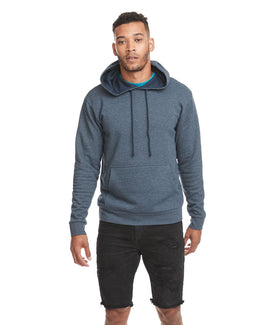 Next Level Apparel Unisex Santa Cruz Pullover Hooded Sweatshirt 9303 | Royal - Front