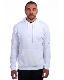 Next Level Apparel Adult Sueded French Terry Pullover Sweatshirt 9304 | White - Front