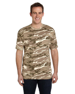 Anvil Camouflage T-Shirt 939 | Camouflage Sand - Front