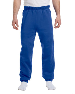 Jerzees 50/50 Fleece Sweatpants 973 | Royal - Front