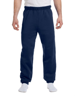 Jerzees 50/50 Fleece Sweatpants 973 | J Navy - Front