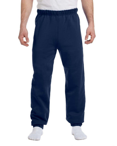 Jerzees 50/50 Fleece Sweatpants 973 | J Navy - Front