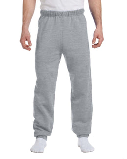Jerzees 50/50 Fleece Sweatpants 973 | Athletic Heather - Front