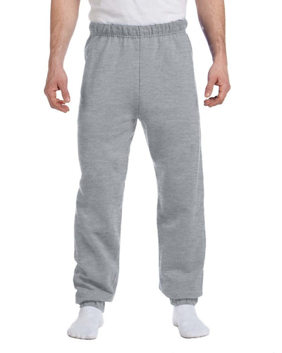 Jerzees 50/50 Fleece Sweatpants 973 | Athletic Heather - Front