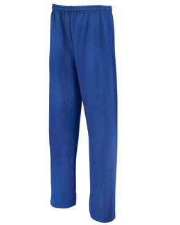 Jerzees Open Bottom Fleece Sweatpants 974MP | Royal - Front