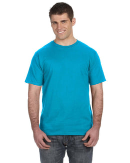 Anvil Fashion Fit T-Shirt 980 | Caribbean Blue - Front