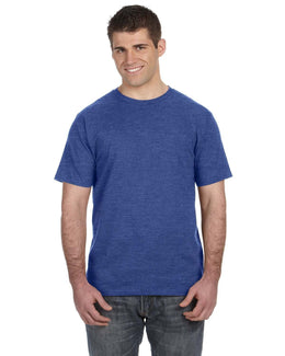 Anvil Fashion Fit T-Shirt 980 | Heather Blue - Front