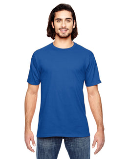 Anvil Fashion Fit T-Shirt 980 | Neon Blue - Front