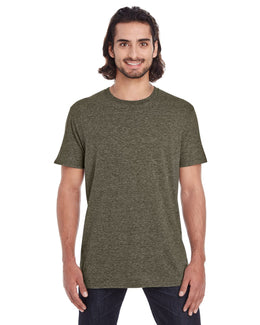 Anvil Fashion Fit T-Shirt 980 | Hthr City Green - Front