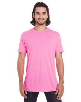 Anvil Fashion Fit T-Shirt 980 | Heather Hot Pink - Front