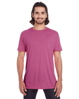 Anvil Fashion Fit T-Shirt 980 | Heather Raspbery - Front