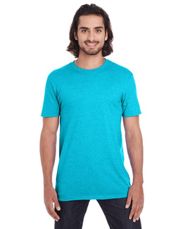 Anvil Fashion Fit T-Shirt 980 | Pool Blue - Front