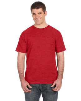 Anvil Fashion Fit T-Shirt 980 | Heather Red - Front