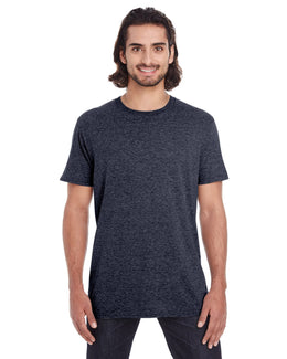 Anvil Fashion Fit T-Shirt 980 | Heather Navy - Front