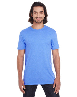 Anvil Fashion Fit T-Shirt 980 | Heather Royal - Front