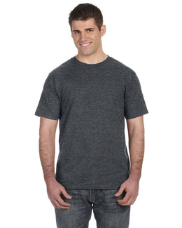 Anvil Fashion Fit T-Shirt 980 | Heather Dk Grey - Front