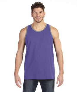Anvil Lightweight Tank 986 | Hth Prp/ Hth Gry - Front