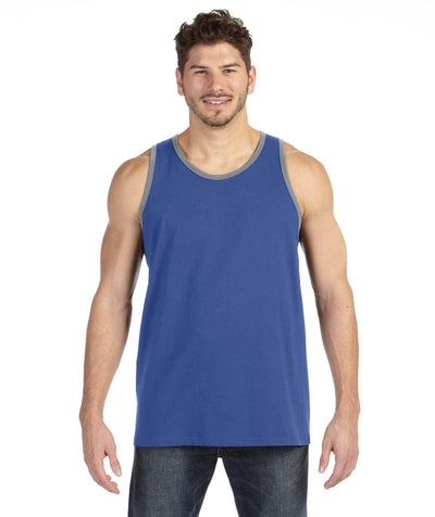 Anvil Lightweight Tank 986 | Hth Blue/ Ht Gry - Front