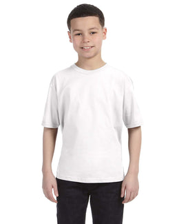 Anvil Youth Fashion Fit T-Shirt 990B | White - Front