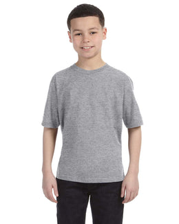 Anvil Youth Fashion Fit T-Shirt 990B | Heather Grey - Front