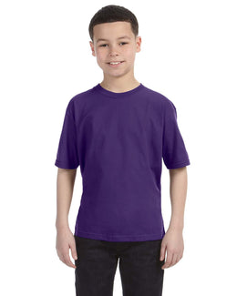 Anvil Youth Fashion Fit T-Shirt 990B | Purple - Front
