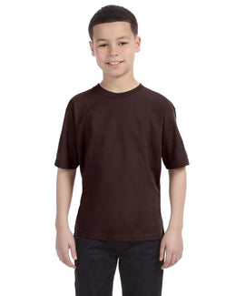 Anvil Youth Fashion Fit T-Shirt 990B | Chocolate - Front