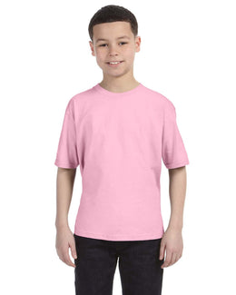 Anvil Youth Fashion Fit T-Shirt 990B | Charity Pink - Front