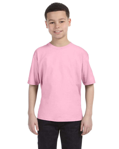 Anvil Youth Fashion Fit T-Shirt 990B | Charity Pink - Front