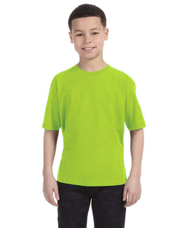 Anvil Youth Fashion Fit T-Shirt 990B | Neon Green - Front