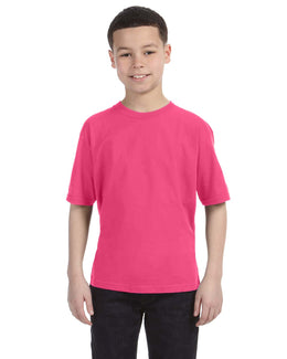Anvil Youth Fashion Fit T-Shirt 990B | Neon Pink - Front