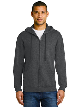 Jerzees Lightweight Full-Zip Hooded Sweatshirt
