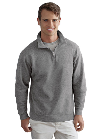 Jerzees NuBlend 50/50 Quarter-Zip Cadet Collar Sweatshirt – CheapesTees