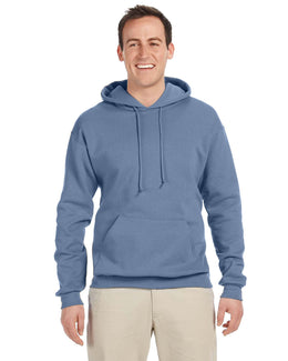 Jerzees 50/50 Hooded Sweatshirt 996 | Denim - Front