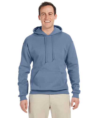 Jerzees 50/50 Hooded Sweatshirt 996 | Denim - Front