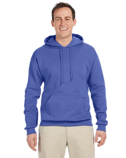 Jerzees 50/50 Hooded Sweatshirt 996 | Periwinkle Blue - Front